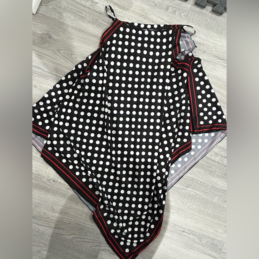 ZARA Polka Dot Dress Shirt